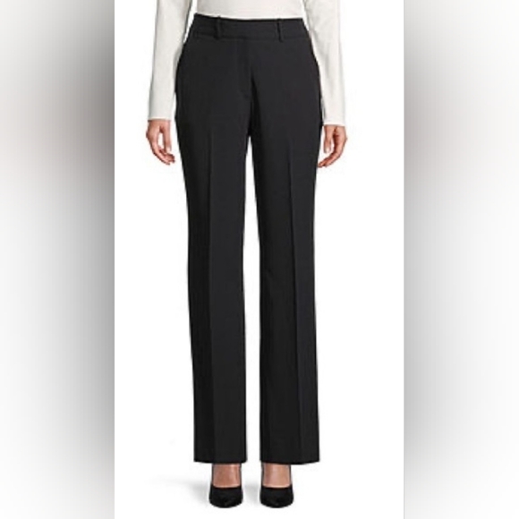 The Limited Pants - The Limited Straight Leg Black Womens Trousers